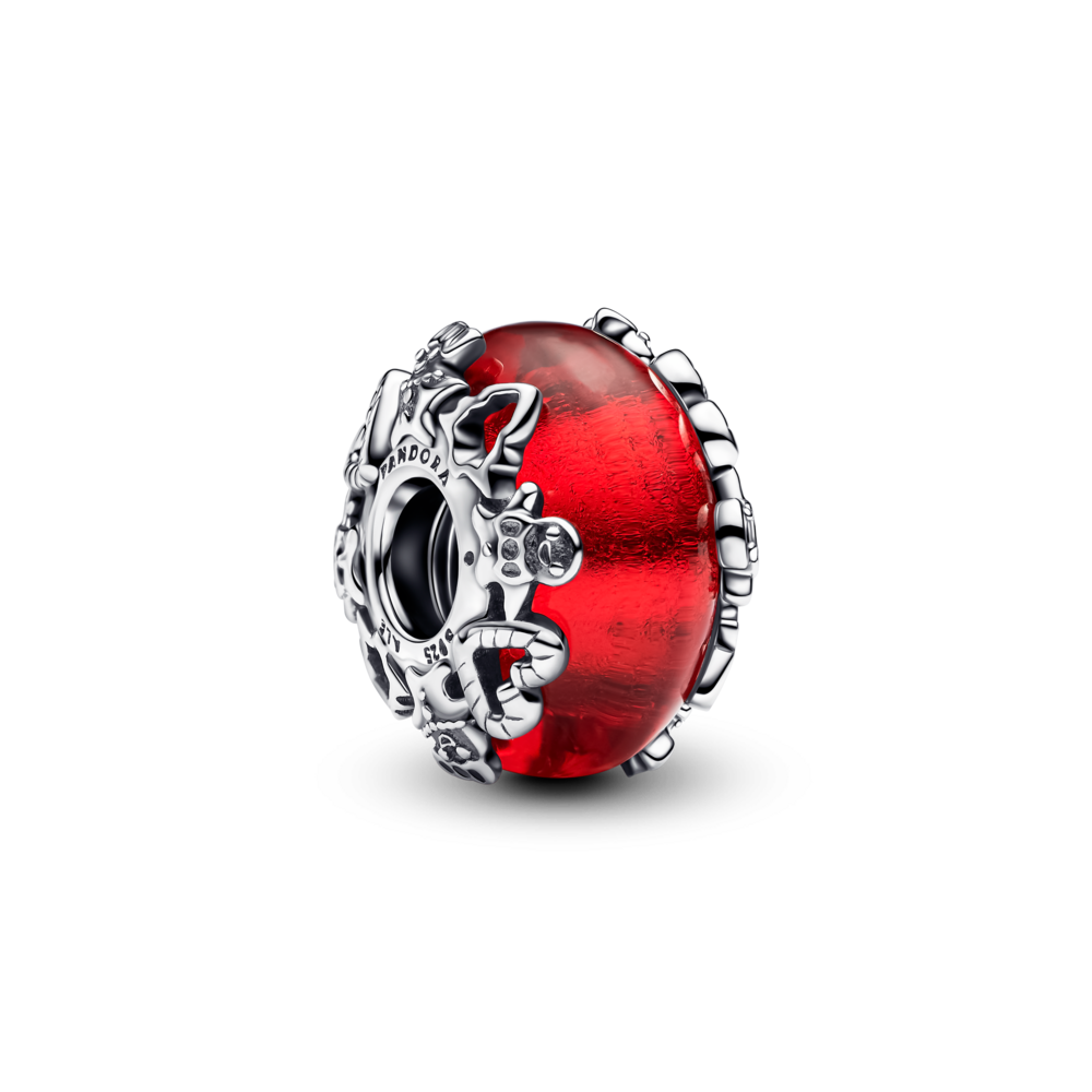 Charm Pandora de Cristal de Murano Magia Navideña  793597C00