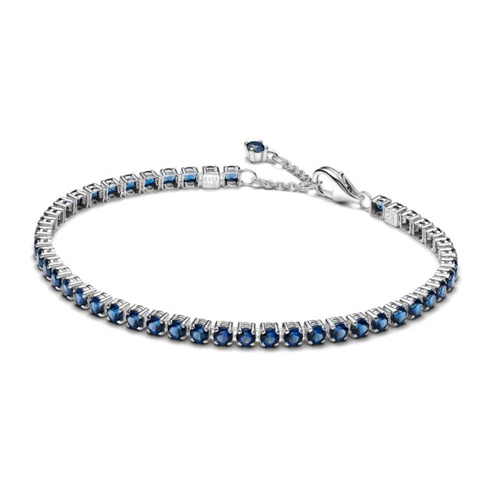 Pulsera Pandora Tenis Azul Brillante 591469C02