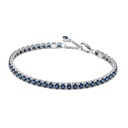 Pulsera Pandora Tenis Azul Brillante