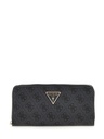 Cartera Guess Lauresl II SLG Large Zip Around Gris Logo SWSG7459146-CLO