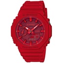 Reloj Casio G-Shock Hombre Caucho Rojo GA-2100-4AER