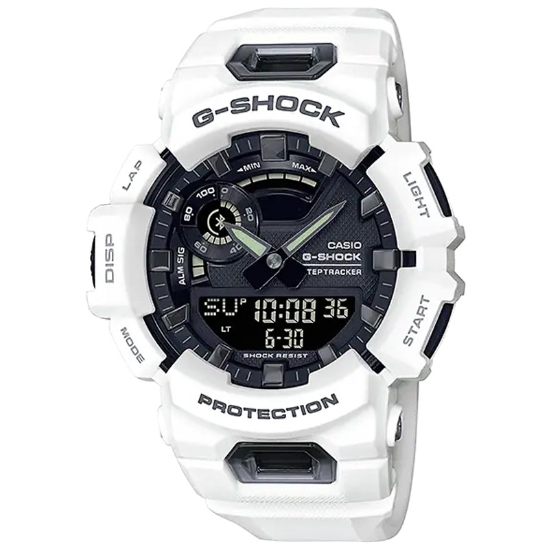 Reloj Casio G-Shock Hombre Serie Squad Blanco GBA-900-7AER