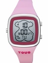 Reloj Tous Mujer B-TIME Digital Correa Silicona Rosa 3000131400