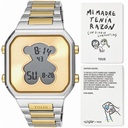 Reloj Tous Mujer D-Bear Digital Acero IP Dorado/Plateado Oso 3000134600