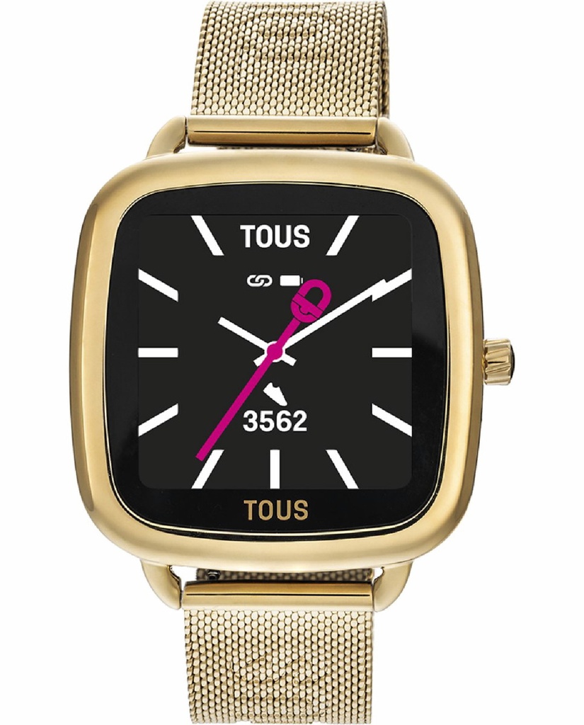 Reloj Tous Smartwatch Mujer D-Connect Brazalete Acero IP Dorado 300358083