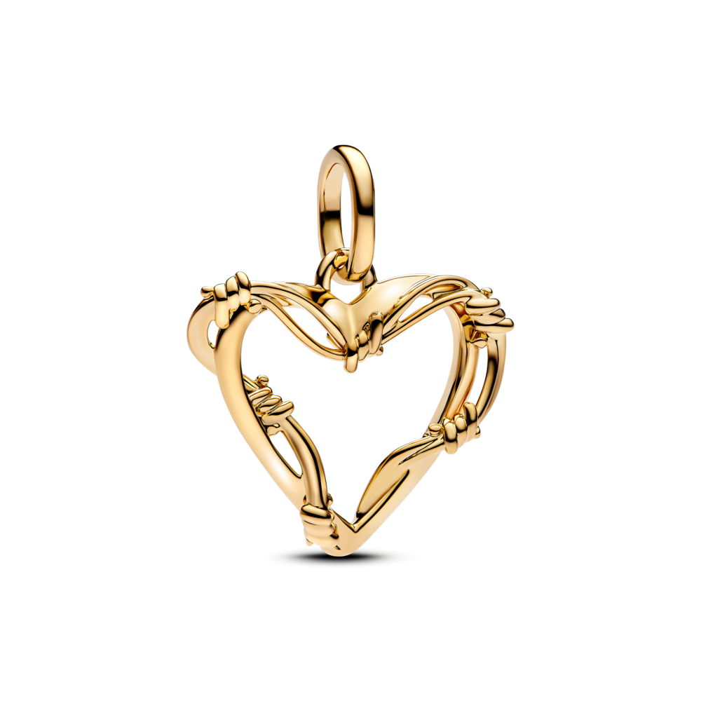 Charm Medallón Pandora ME Corazón de Alambre Shine