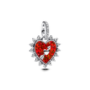 Charm Colgante Pandora Flecha Corazón Giratorio