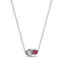 Collar Pandora Halo Corazones
