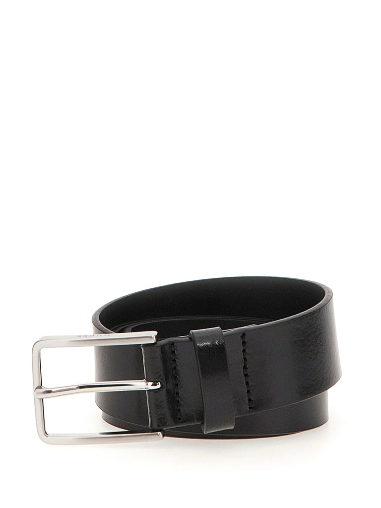 Cinturón Guess Hombre Classic piel auténtica negro BMLUCHP5235-BLACK
