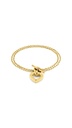 Pulsera Tommy Hilfiger Mujer Corazón Colgante Acero IP Dorado 2780970