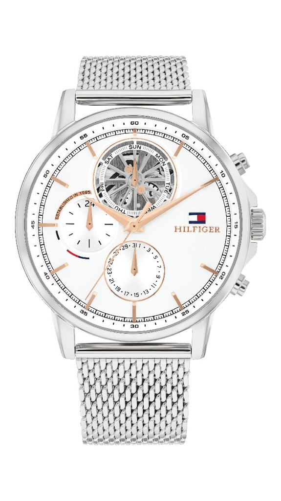 Reloj Tommy Hilfiger Hombre Stewart Multifunción Acero 1710682