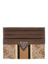 Tarjetero Guess Marrón Logo Peony Madrid Case SMMASTLEA25-BBO