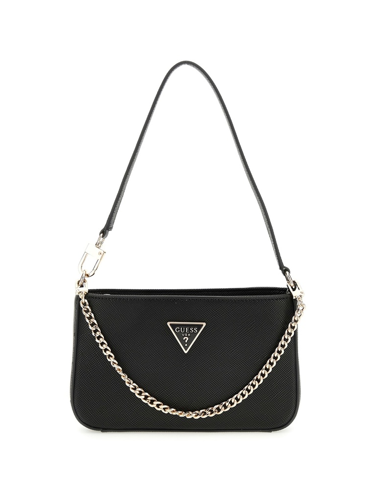 Bolso Guess Noelle Mini Top Zip Negro 