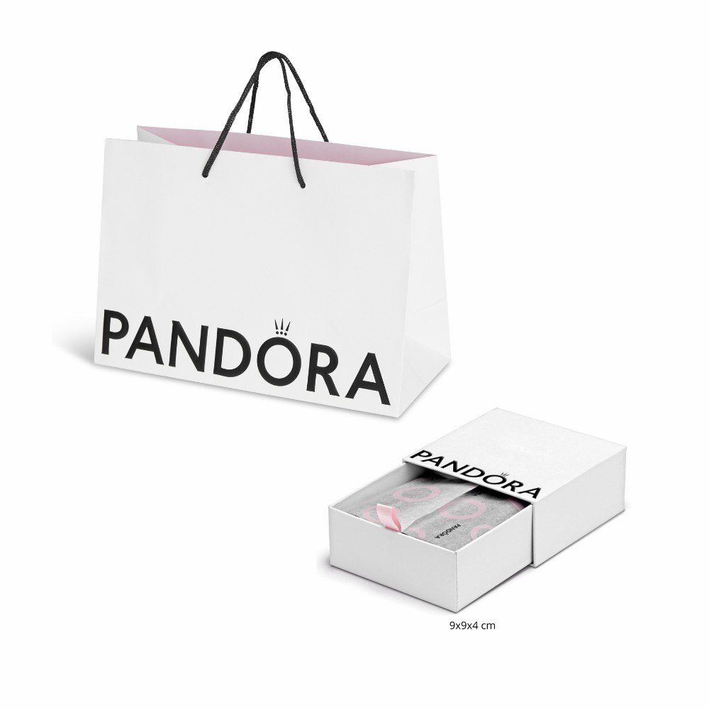 Set Pandora Embalaje Premium Bolsa y Caja grande
