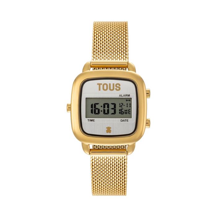 Reloj Tous Mujer D-Logo Mini Digital Acero IPG Esterilla Dorado 3000139500