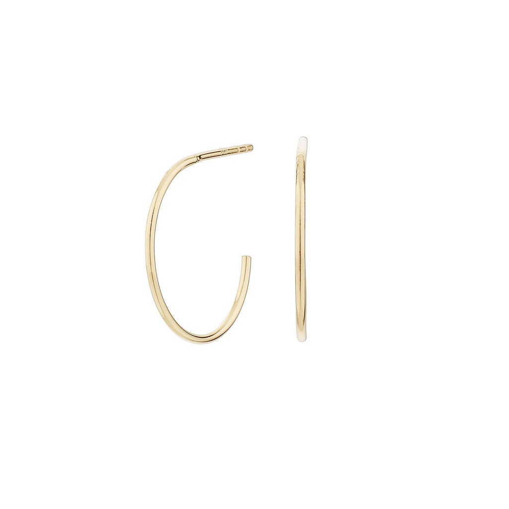 Pendientes Itemporality Aro Fino Dorado