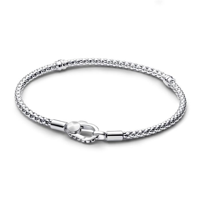 Pulsera Pandora Moments Cadena y Cierre con Tachuelas 593681C00