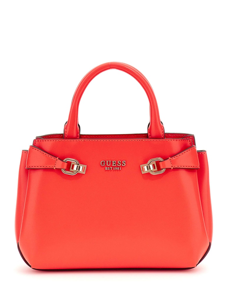 Bolso Guess Lorelei Mini Satchel Coral 