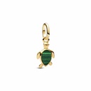 Charm Pandora Mini Colgante Tortuga Verde 763823C01