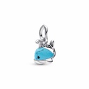 Charm Pandora Colgante Ballena Color Turquesa