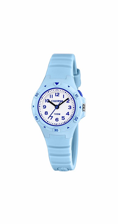 Reloj Calypso Junior Collection Azul Celeste Analógico K5846/2