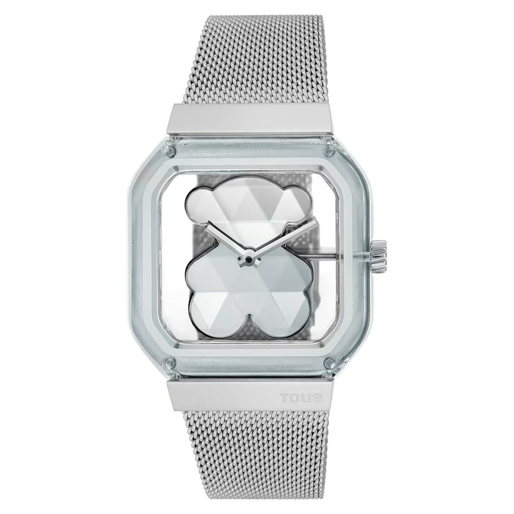 Reloj Tous Mujer D-Bear Party Analógico Brazalete Acero 3000143700