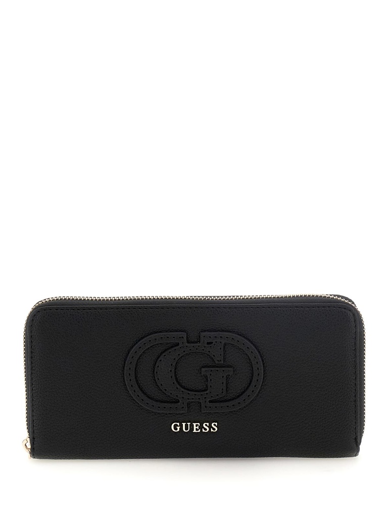 Cartera Guess Calebra SLG Large Zip Around Negra SWBG9536146-BLACK
