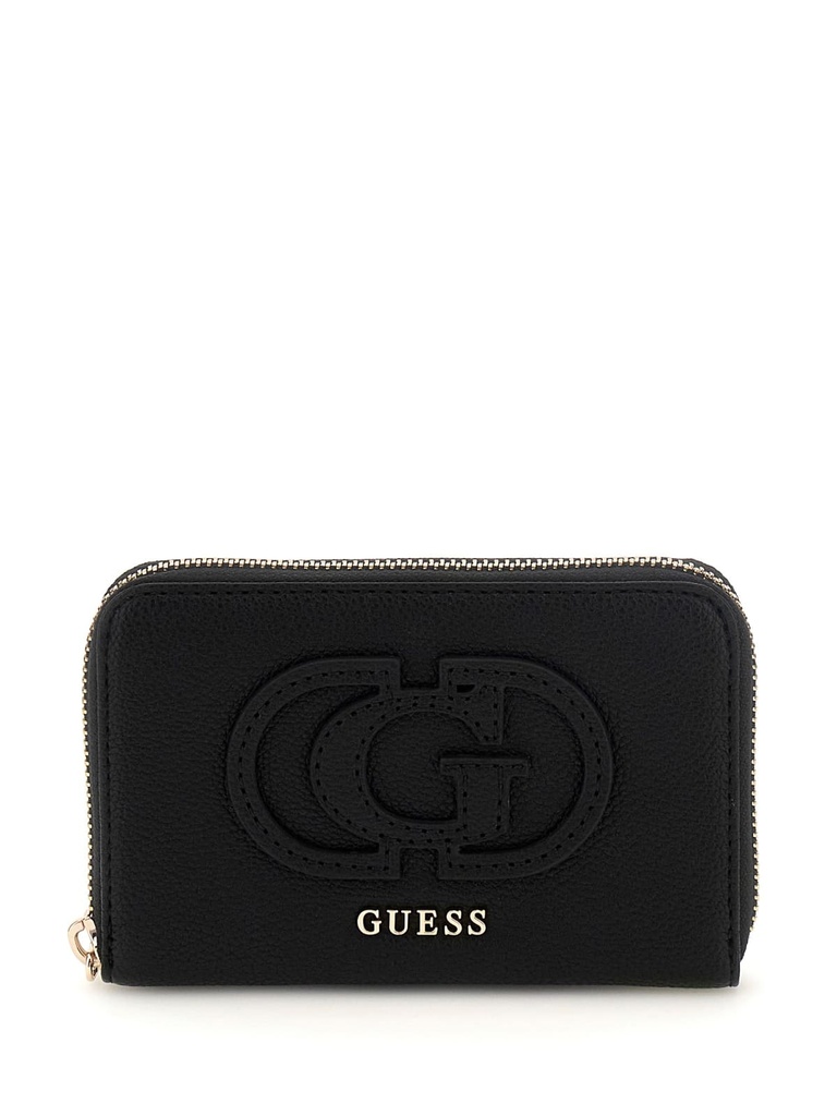 Cartera Guess Calebra SLG Medium Zip Around Negra SWBG9536140-BLACK