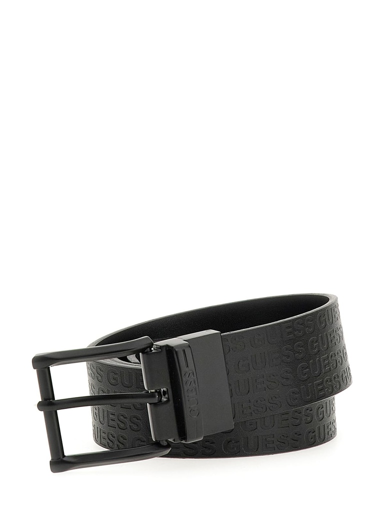 Cinturón Guess Hombre Ajustable y Reversible H35 Negro BM7820P5335-BLACK