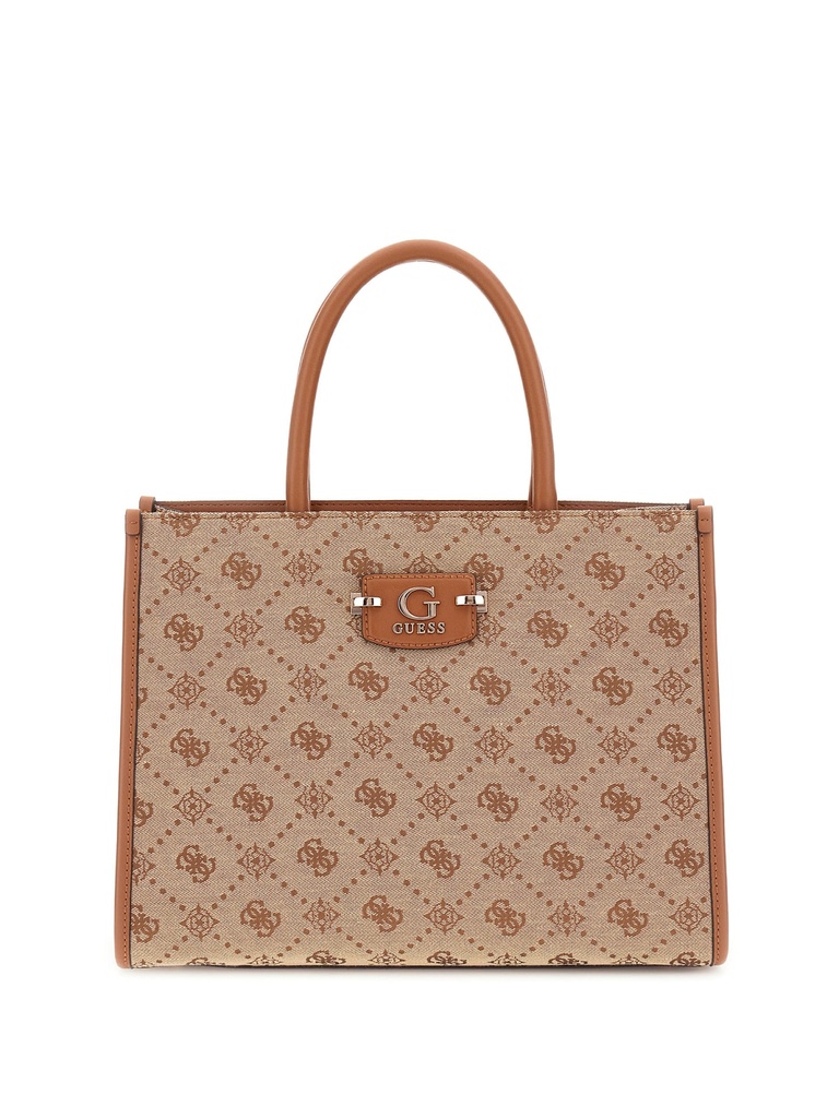 Bolso Guess de Mano Neda con Logotipo 4G Peony-LTL HWJP9654220
