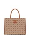 Bolso Guess de Mano Neda con Logotipo 4G Peony-LTL HWJP9654220