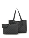 Bolso Guess Tote Brenton Negro Logotipo 4G HWLG9648230-CLO