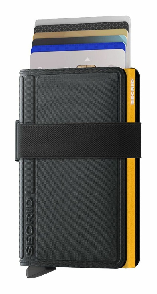 Cartera Secrid de Banda BTP-BLACK-OCHRE
