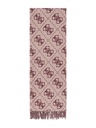 Bufanda Guess Vikky Logo 4G Burdeos AW5217VIS03-GRP