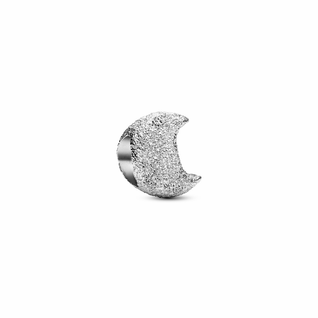 Charm Pandora Mini Luna Plata Texturizada 794054C00