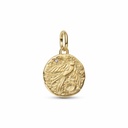 Charm Pandora Talismán Ave y Astro en Metal Dorado 764082C01