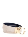 Cinturón Guess Belt Revesible Mujer Azul/Beig Logo 4G BW7861P3430-SML