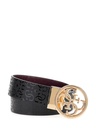 Cinturón Guess Idra Reversible Mujer Negro/Burdeos BW9301P5435-BML