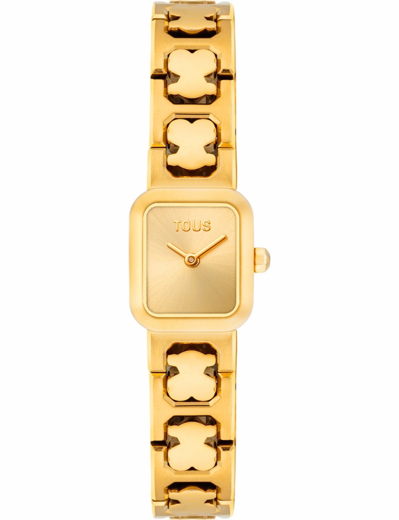 Reloj Tous Icon Time Analógico Brazalete Acero Dorado 3000145800