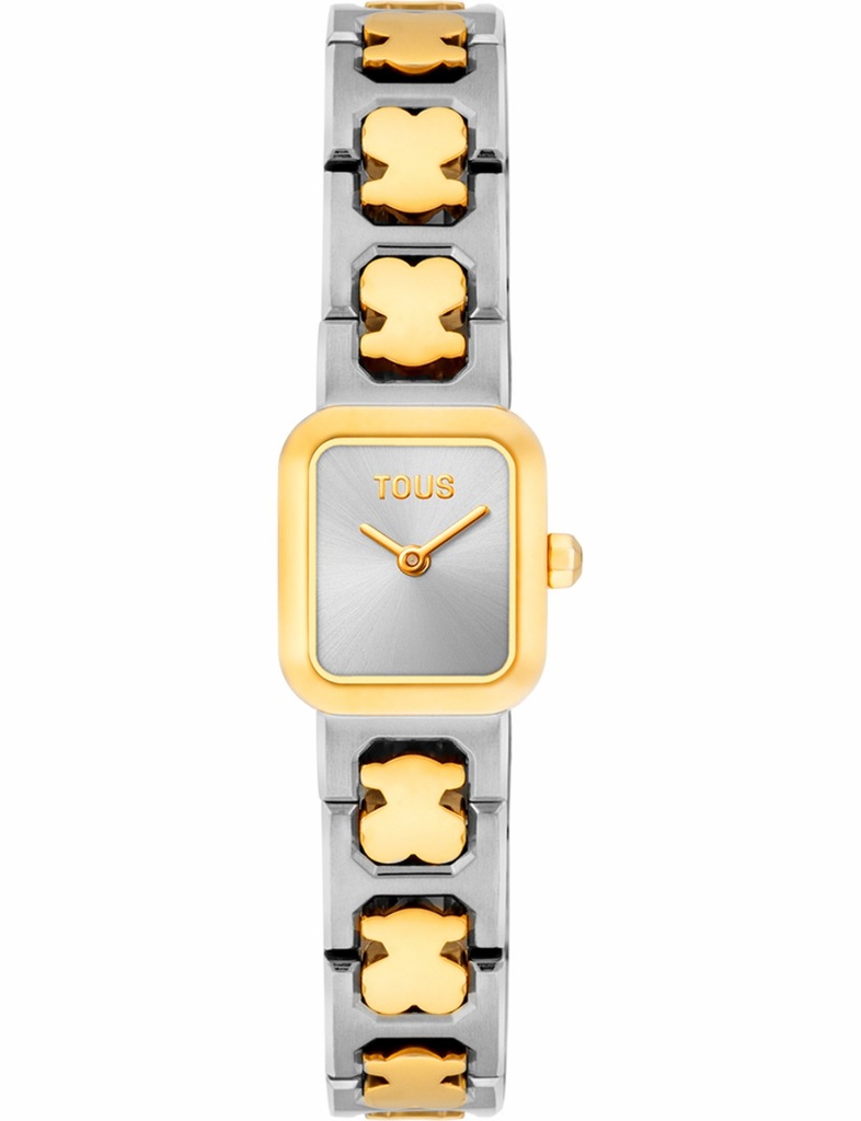 Reloj Tous Icon Time Analógico Brazalete Acero y Acero Dorado 3000145900
