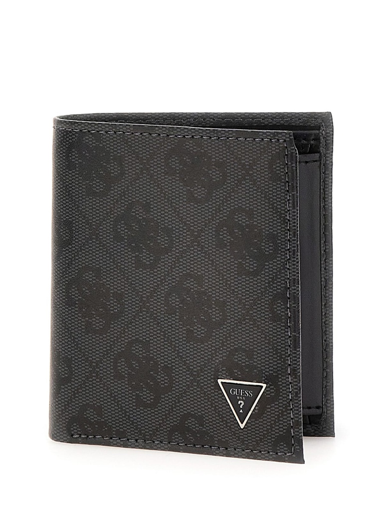 Cartera Guess Milano Bifold S Negra SMVELELEA22-BLA