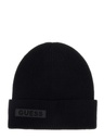 Gorro Guess Beanie de Punto Negro AM9583POL01-BLA