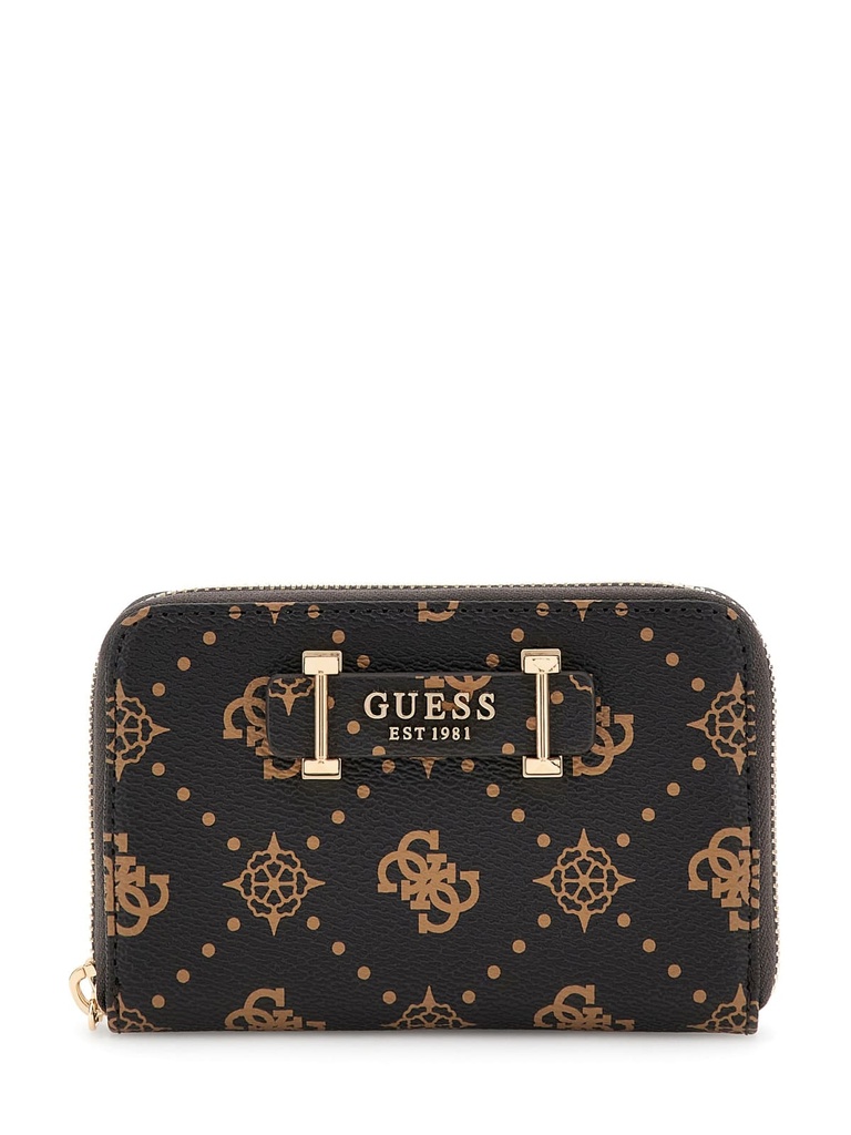 Carter Guess Silia SLG Medium Zip Around Marrón SWGP9890140-ESL