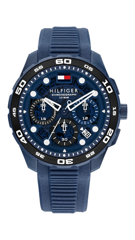 Reloj Tommy Hilfiger Hombre Regatta Azul Cronógrafo 1792232