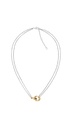 Collar Tommy Hilfiger Doble Cadena Acero Inix. Bicolor Nudo Náutico  Mujer 2780989