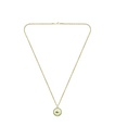 Collar Lacoste Vigor Acero Dorado y Verde Hombre 2040448