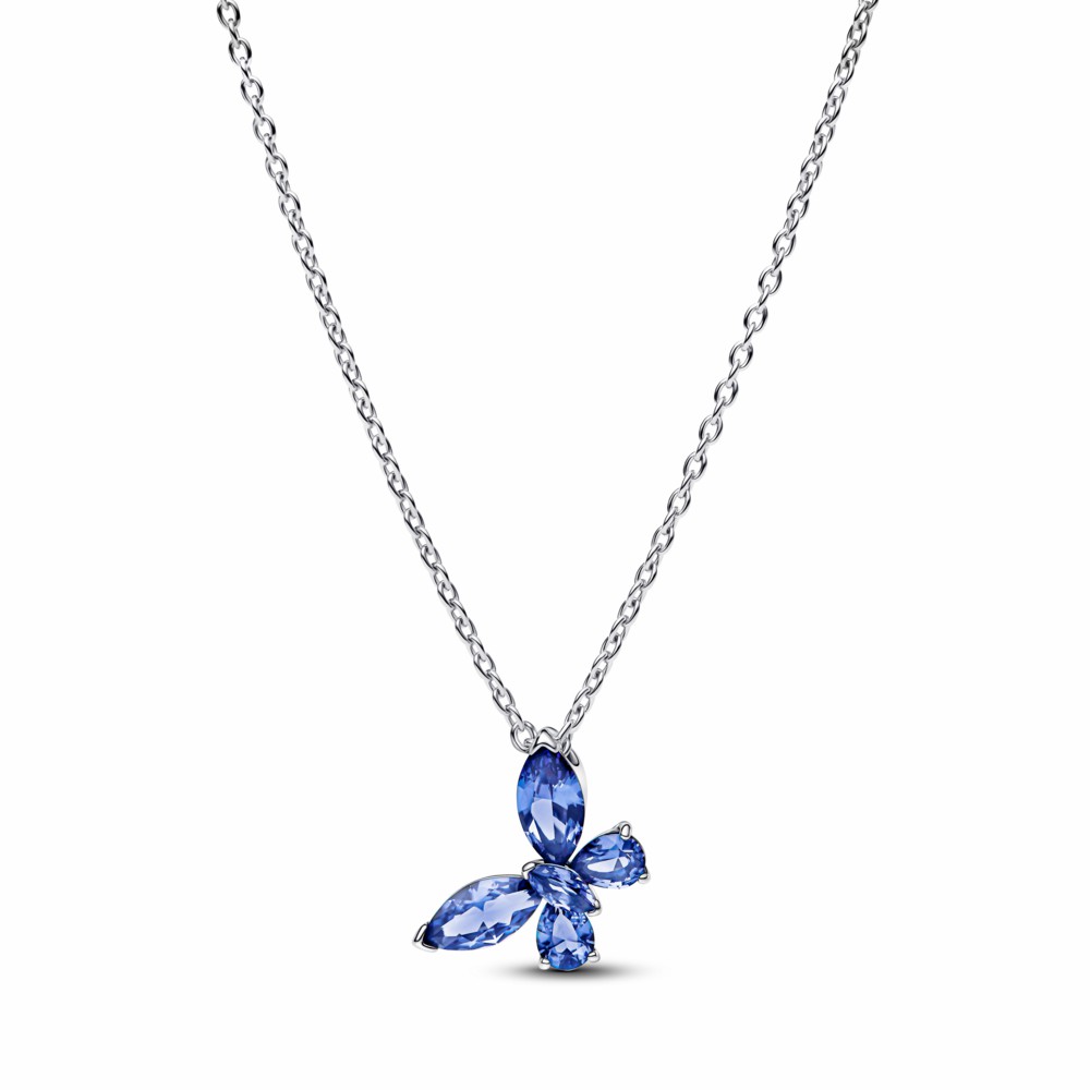 Collar Pandora Mariposa Azul 394232C01