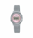 Reloj Casio Vintage Mini Plateado y Rose LA700WE-4AEF
