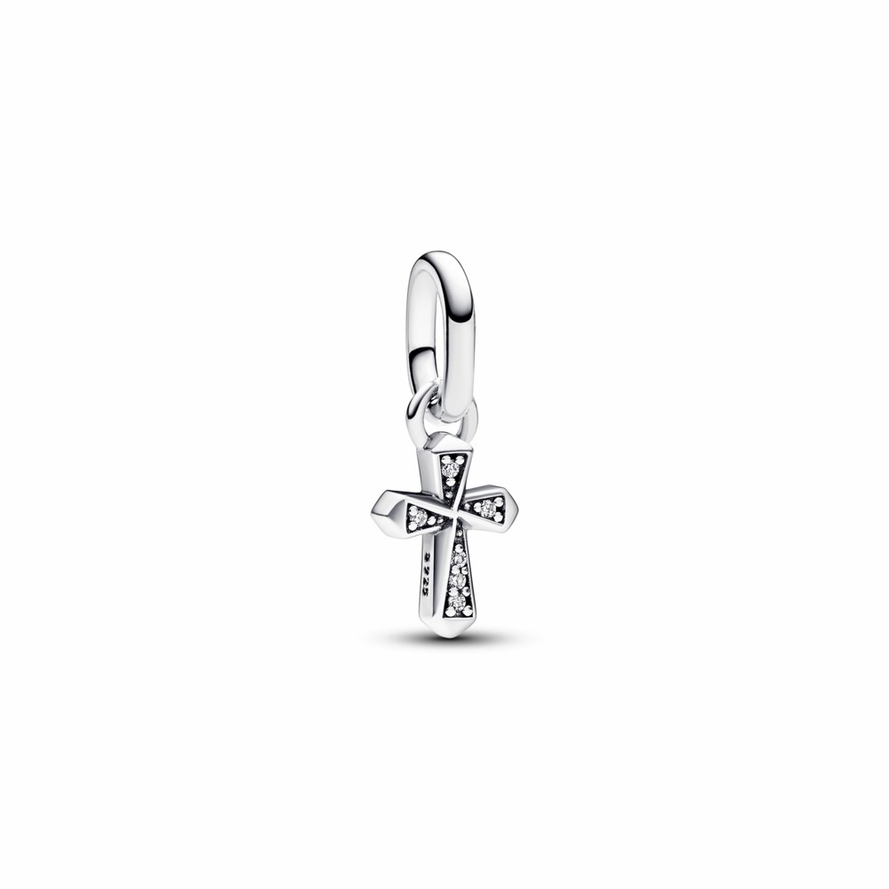 Charm Pandora Mini Colgante Cruz Brillante Pandora ME 793044C01