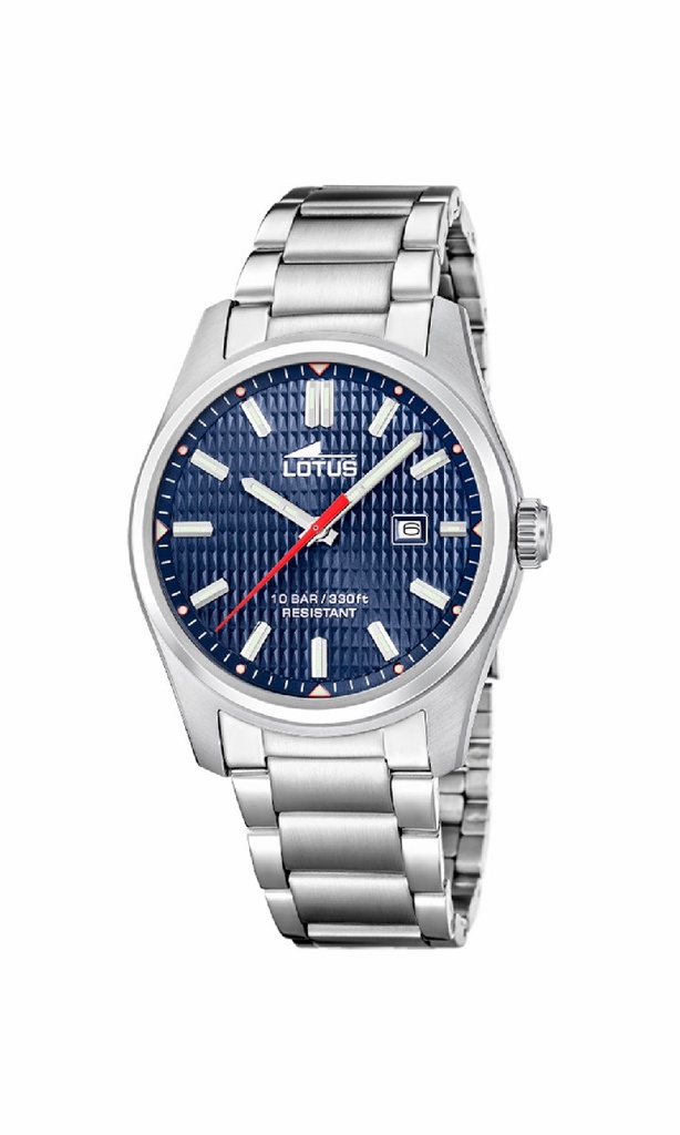 Reloj Lotus Clásico Hombre Azul Acero 19060/4